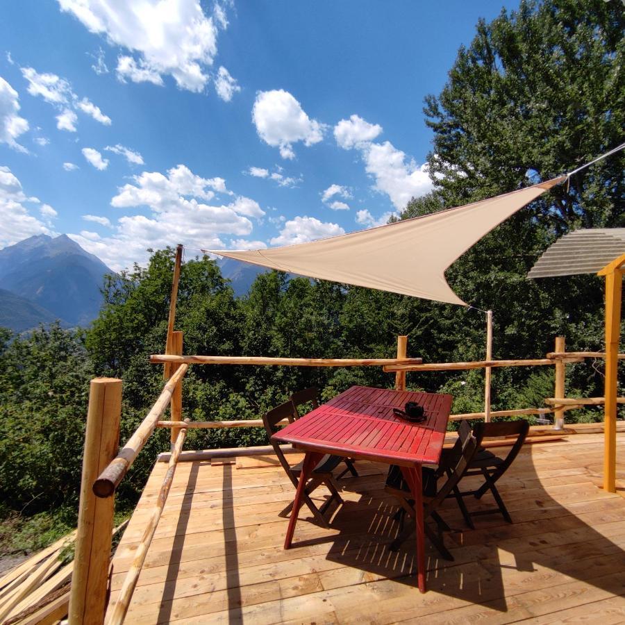 Hotel Glamping La Cascina D'Orleans Saint-Pierre Esterno foto